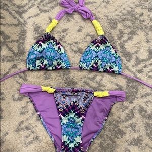 Victoria’s Secret Tie-dye String Bikini